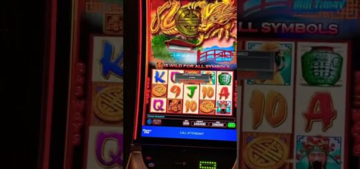 BIG  JACKPOT  on$20 Bet TRIPLE FORTUNE DRAGON UNLEASHED / Angels of the Winds  High Limit.#shorts