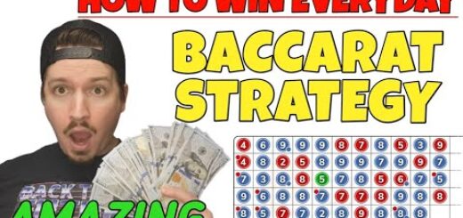 Baccarat Strategy- Professional Gambler Shows How To Play Baccarat & Win Everyday.