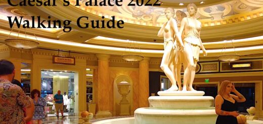 Caesar's Palace Casino & Forum Shoppes Part 2 - Walking Guide - Las Vegas, NV