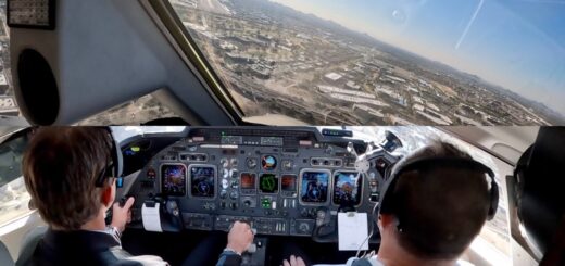 Crazy Busy SDL Approach - LearJet 60