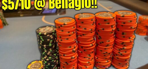 DRUNK aggro MANIAC at my TABLE blasting off CHIPS!! // Poker Vlog #162