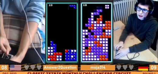 Dillan, Moja, Xenophilius, stick_ang | Classic Tetris Monthly Challengers Orange Bracket