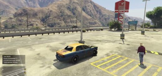How to get the 5 Star Ride award for the taxi business in GTA online