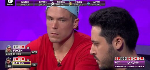 MUST SEE Poker Hand Between Adrian Mateos and Alex Foxen [CRAZY RIVER]