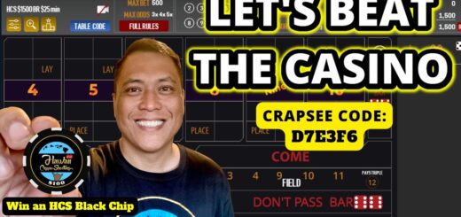 Play Live Craps! Bankroll $1000 on a $15 minimum Table. Crapsee Code: D7E3F6