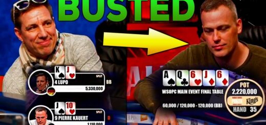 Poker Player gets eliminated in a CHOP POT