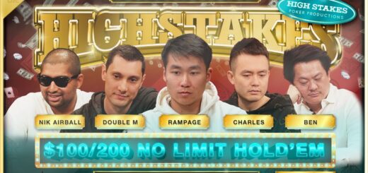 Rampage Buys In $200K! SUPER HIGH STAKES $100/200/400! Double M, Ben, Bill Klein, Charles, J.R.