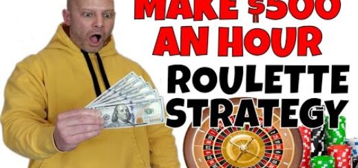 Roulette Strategy That Makes $500 An Hour Online (HERE'S PROOF).
