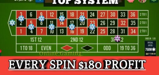 Roulette Top System Every Spin $180 Profit || Roulette Strategy To Win || Roulette Tricks