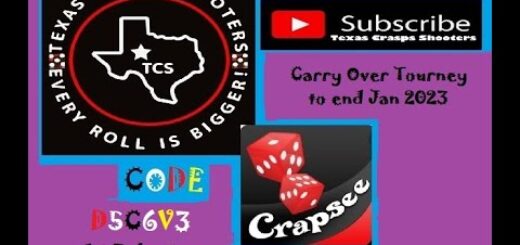 TCS LIVE w/Rolling BR 1st 3 shooters #crapsee P6V9K4 #crapsstrategy #craps #dice