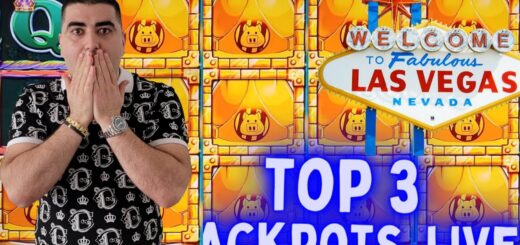 Top 3 Casino JACKPOTS Recorded LIVE In Las Vegas