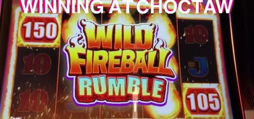 WINNING HURTS- WILD FIREBALL RUMBLE SLOT AT CHOCTAW #choctaw #slots #casino