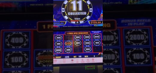 Wife’s First Hand Pay Lightning Link Venetian Las Vegas Casino High Roller Slot Room JACKPOT