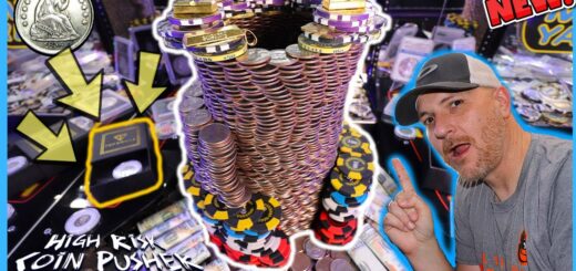 ? $15,000 Gamble! Only have 7 Quarters to Win the Most Valuable Prize Ever! High Limit Coin Pusher