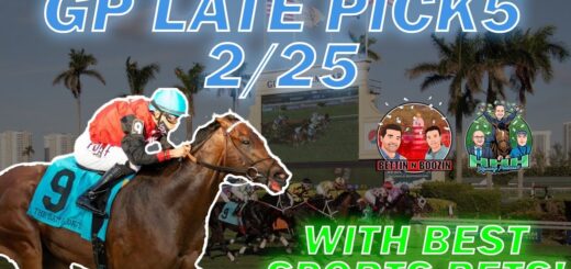 GULFSTREAM PARK LATE PICK 5 FOR 2/25 WITH BEST WEEKEND SPORTS BETS | Bettin N Boozin Ep. 8