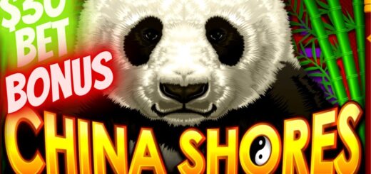 High Limit Konami CHINA SHORES Slot Machine $30 A Spins Bonus ! China Shores  SE-11 | EP-5