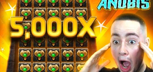 INCREDIBLE 5000X+ WIN on HAND OF ANUBIS!?.. ($10,000)