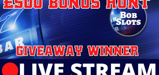 LIVE STREAM -  £500 SLOTS BONUS HUNT - JAN GIVEAWAY WINNER PHILTHY SLOTS