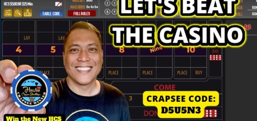 Live Craps before the SuperBowl! $1000 Bankroll and $25 min table. Crapsee Code: D5U5N3