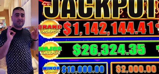 Million Dollar Dragon Link Slot Machine JACKPOT HANDPAY