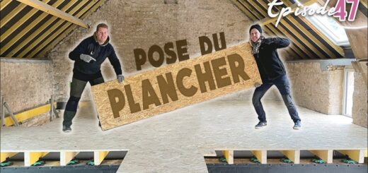 POSE DU PLANCHER en OSB sur les mezzanines - EP47 - construction maison