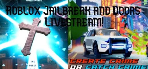 Roblox Jailbreak and Doors Livestream! #robloxjailbreak #livestream #doors #doorsroblox #jailbreak