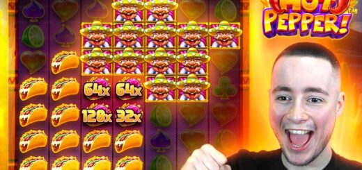 THE MOST INSANE HOT PEPPER SESSION EVER RECORDED.. (HUGE WINS)