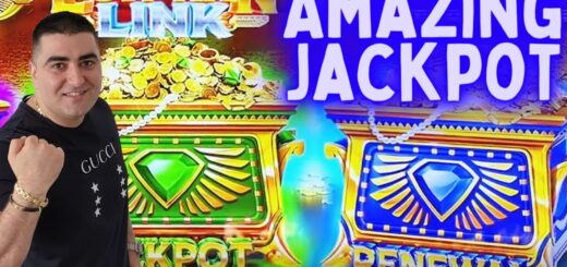 WOW I Got A MAX BET JACKPOT On New High Limit LINK Slot Machine