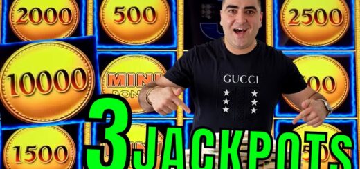 3 HANDPAY JACKPOTS On High Limit Slots In Las Vegas