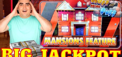 Finally It Happened - MANSION BONUS On Huff N More Puff Slot