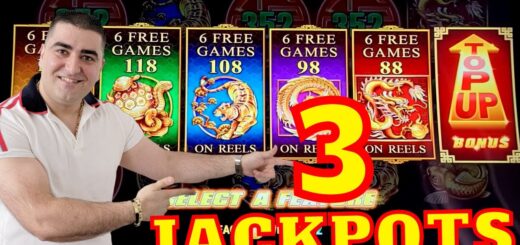 How To Beat The Slot Machine With FREE PLAY - 3 HANDPAY JACKPOTS