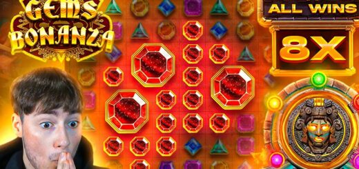 INSANE SQUARES On GEMS BONANZA?!.. (TOP SYMBOL)