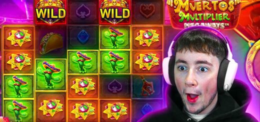 MAX SPINS PAID INSANE PROFITS On MUERTOS MULTIPLIER!! (STREAM HIGHLIGHTS)