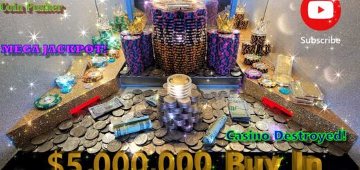 (MUST SEE) HIGH RISK COIN PUSHER MIND-BLOWING MEGA JACKPOT WON @swimscoinpusher CASINO