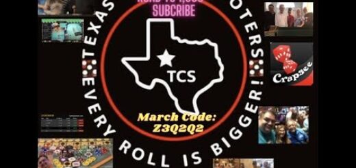 TCS LIVE CRAPS Bad start finish strong #crapsee #crapslive #dice #livecraps #craps