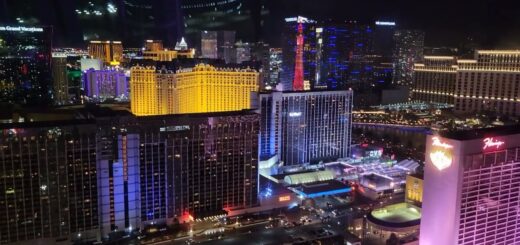 THE CITY OF LAS VEGAS CAPTURED AT THE HIGH ROLLERS|THE WORLD TALLEST OBSERVATION WHEELS