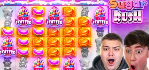 WE SPUN INTO THIS HUGE BONUS On SUGAR RUSH..