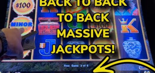 YOU WONT BELIEVE HOW MANY JACKPOTS!