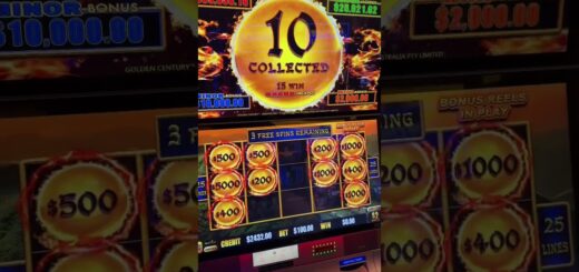 $100 BET ABSOLUTELY MASSIVE JACKPOT!