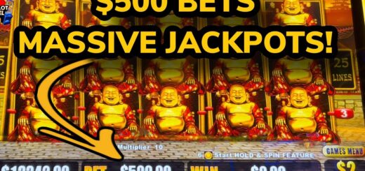 $500 BET MASSIVE JACKPOTS!