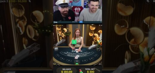HIGH ROLLER BLACKJACK!! #shorts #casino #blackjack