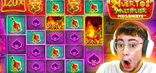 INCREDIBLE MAX SPINS On MUERTOS MULTIPLIER!!.. (BONUS HUNT OPENING)