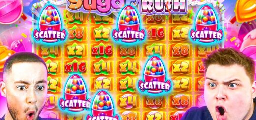 INSANE SUGAR RUSH CLUSTER PAID PROFIT!!.. ★ TOP 5 RECORD WINS OF THE WEEK!
