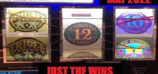 JUST THE SLOT WINS! MAY 2022! JACKPOT HANDPAY! BIG WINS! BEST OF MAY 2022 SLOT PLAY!