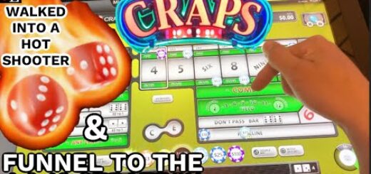 ? LIVE CRAPS Walked Into A Hot Roller •Funnel Strategy •Harrah’s Casino •Bubble Craps •Episode 103