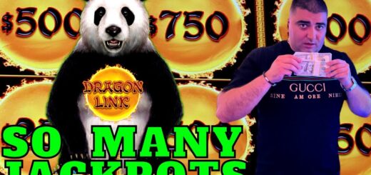 NON STOP JACKPOTS On Dragon Link Slot - $125 MAX BETS