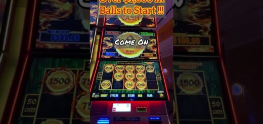 OMG $1600 in BALLS TO START! High Limit $15 Bet Pays BIG #slots #casino #shorts #jackpot