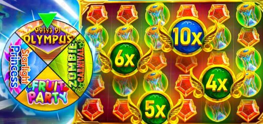 WHEEL DECIDED My BONUSES And IT PAID!!.. (GATES Of OLYMPUS, FRUIT PARTY & MORE)