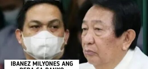 ACOP;IBANEZ MILYONES ANG PERA SA BANKO