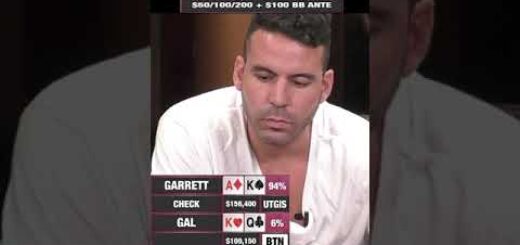 Bluff vs Bluff in High Stakes Poker #Shorts